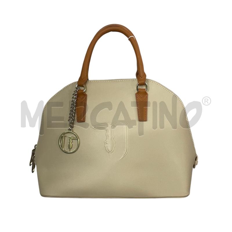 BORSA DONNA BEIGE TRUSSARDI  | Mercatino dell'Usato Brusciano 1