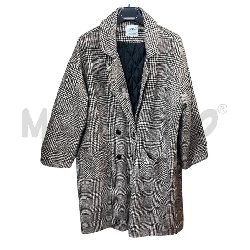 CAPPOTTO DONNA BEIGE MARRONE ERGEI  | Mercatino dell'Usato Brusciano 1
