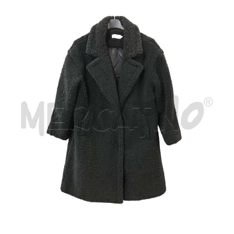 Cappotto donna Steampunk vintage style nero marrone-13054