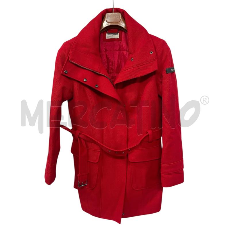 GIACCONE DONNA ROSSO ESPRIT  | Mercatino dell'Usato Brusciano 1