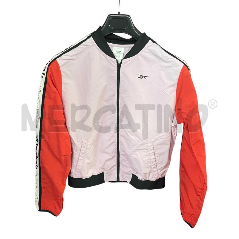 GIUBBINO DONNA ROSA ROSSO REEBOK | Mercatino dell'Usato Brusciano 1