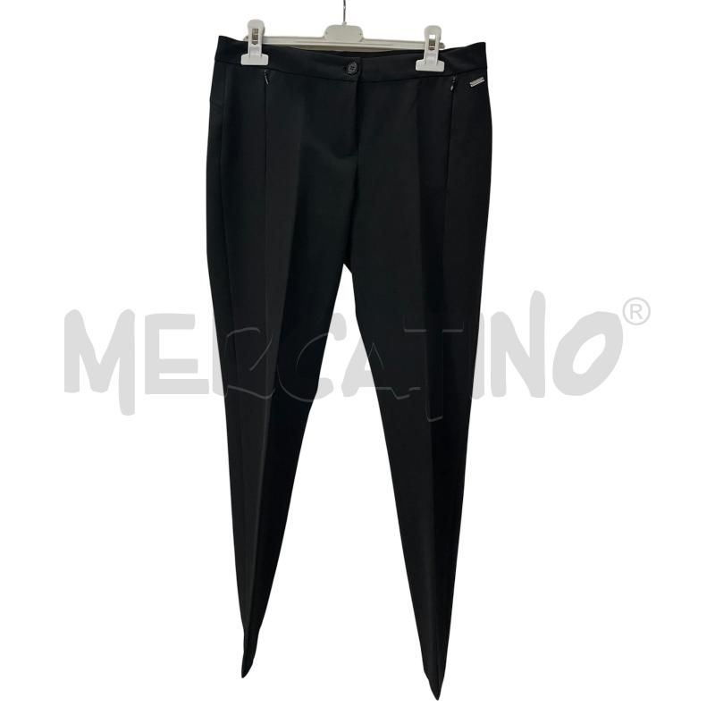 PANTALONE DONNA NERO CANNELLA  | Mercatino dell'Usato Brusciano 1