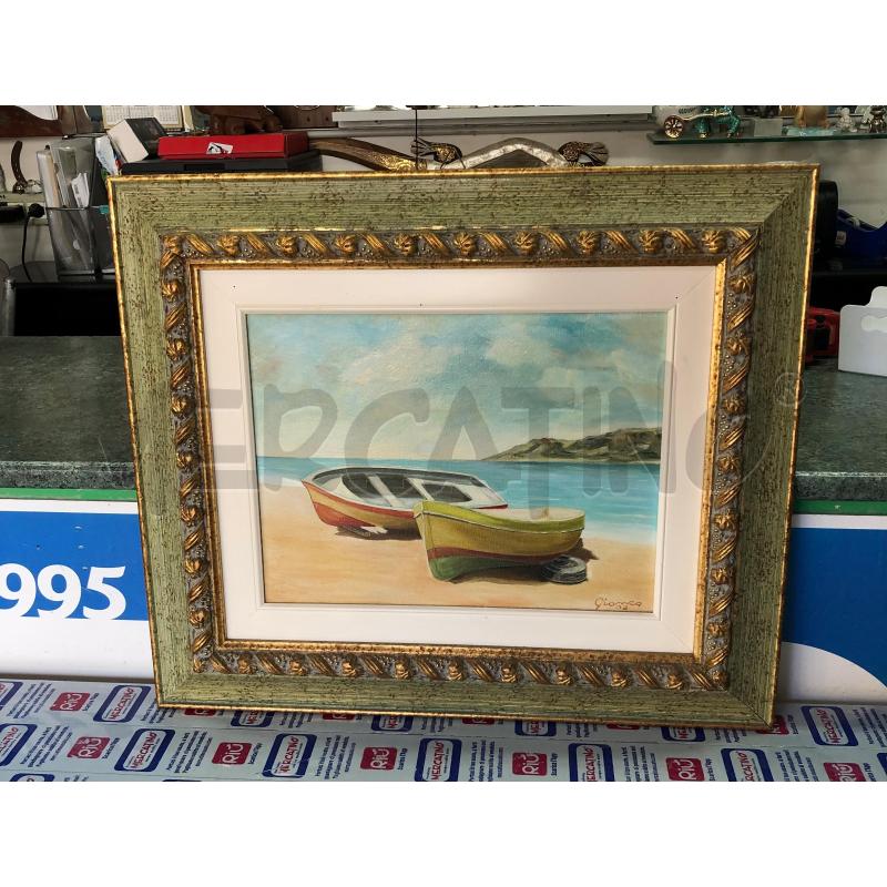 QUADRO CON BARCHE 54X64 | Mercatino dell'Usato Brusciano 1