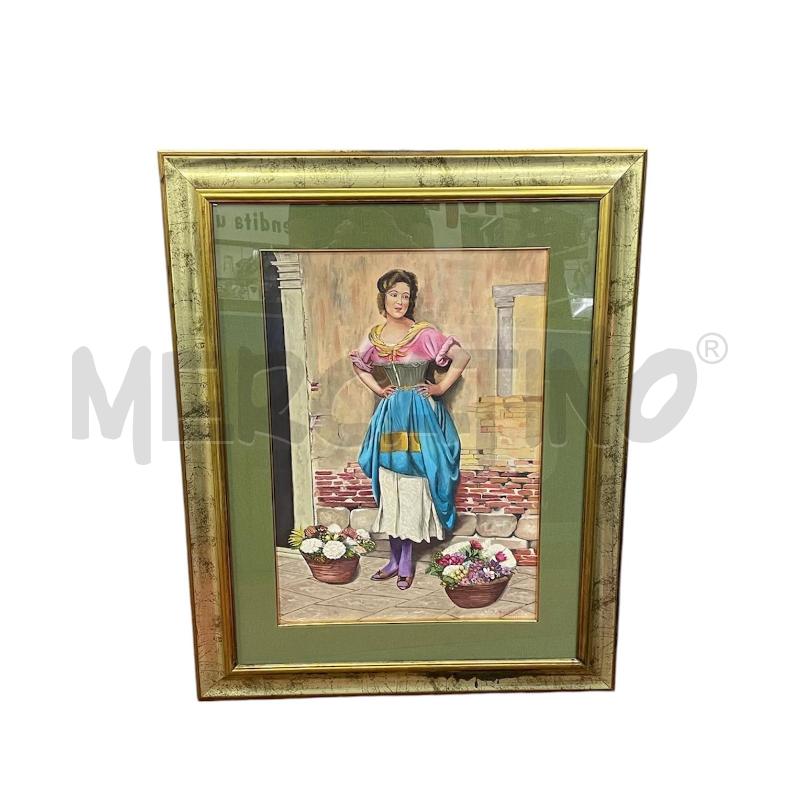 QUADRO CON DONNA 90X70 | Mercatino dell'Usato Brusciano 1