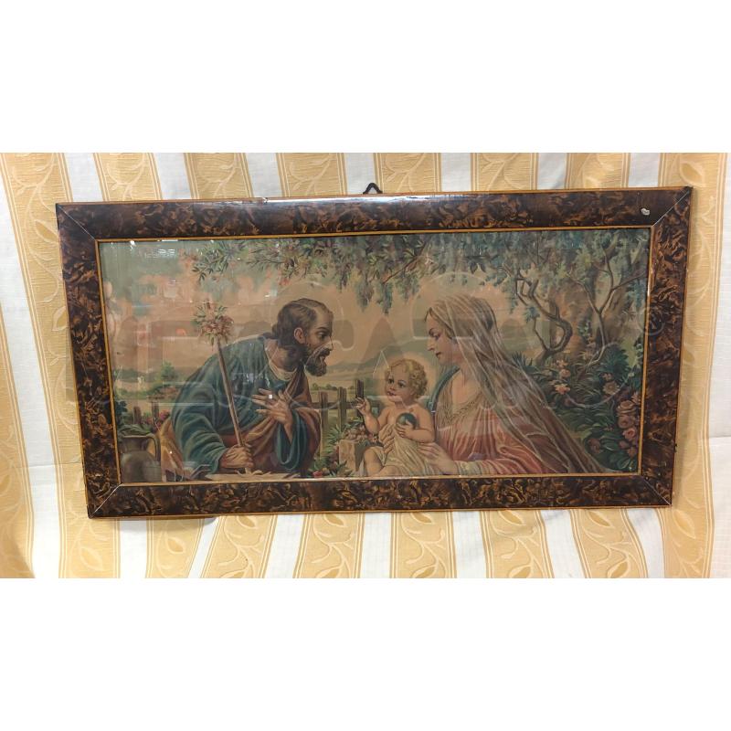 QUADRO SACRA FAMIGLIA 78X41CM | Mercatino dell'Usato Brusciano 1