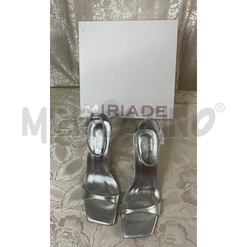 SANDALI DONNA GRIGIO MIRIADE  | Mercatino dell'Usato Brusciano 2