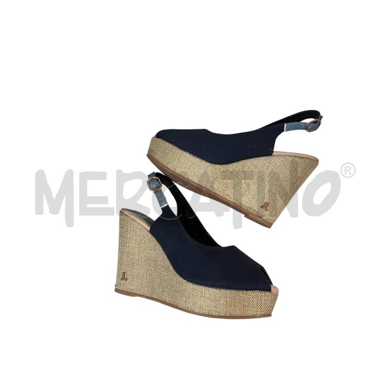 SANDALI DONNA LANCETTI BLU  | Mercatino dell'Usato Brusciano 4