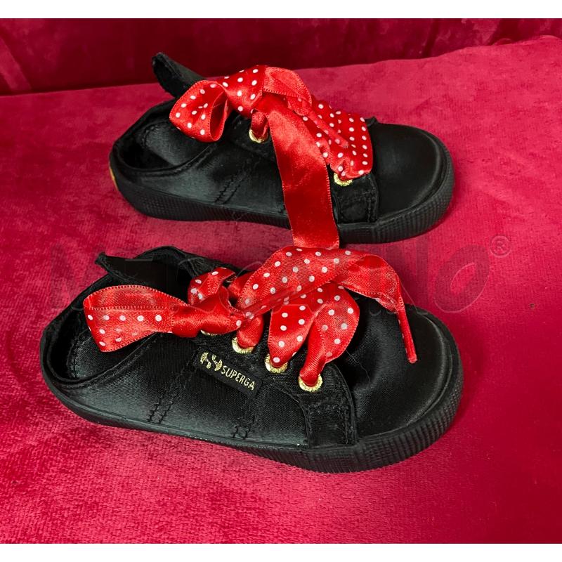 SCARPETTE BAMBINA NERE SUPERGA  | Mercatino dell'Usato Brusciano 2