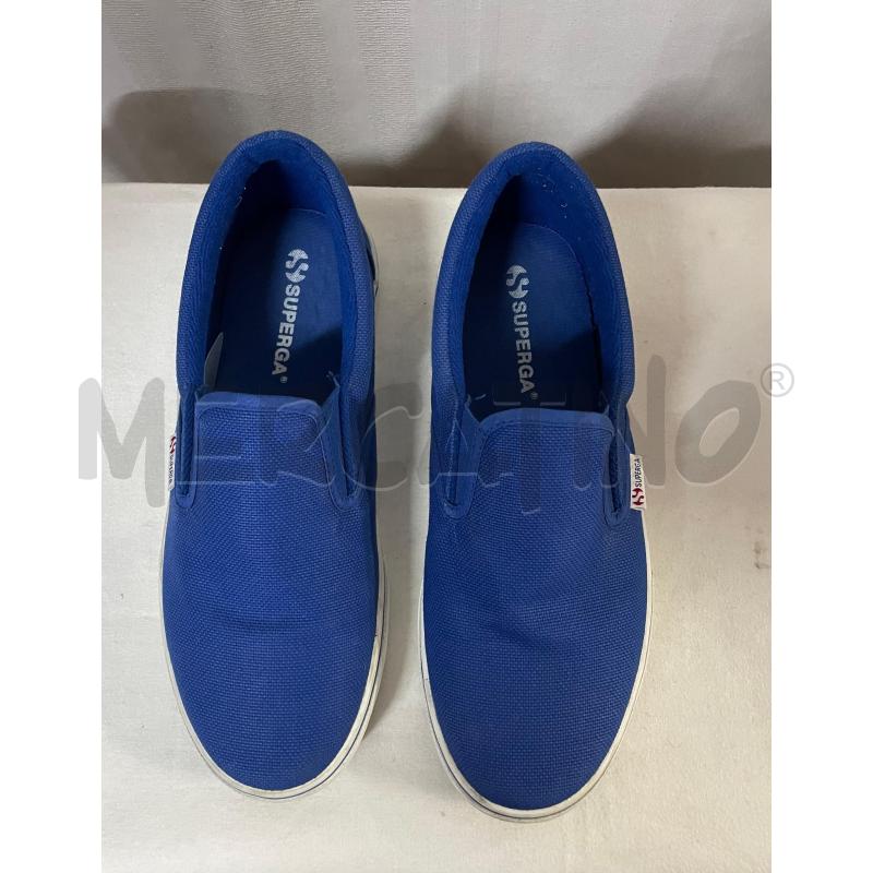 SCARPE UOMO BLU SUPERGA  | Mercatino dell'Usato Brusciano 1