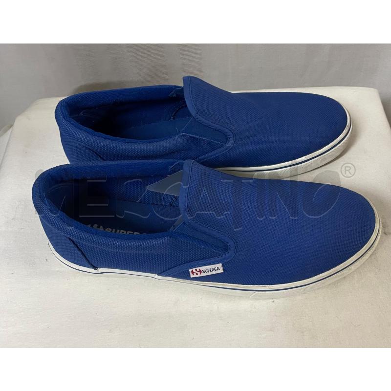 SCARPE UOMO BLU SUPERGA  | Mercatino dell'Usato Brusciano 2