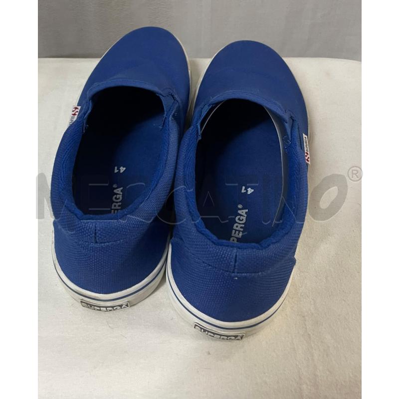 SCARPE UOMO BLU SUPERGA  | Mercatino dell'Usato Brusciano 3