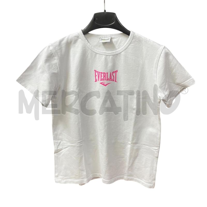 T SHIRT BAMBINA BIANCA EVERLSAT  | Mercatino dell'Usato Brusciano 1