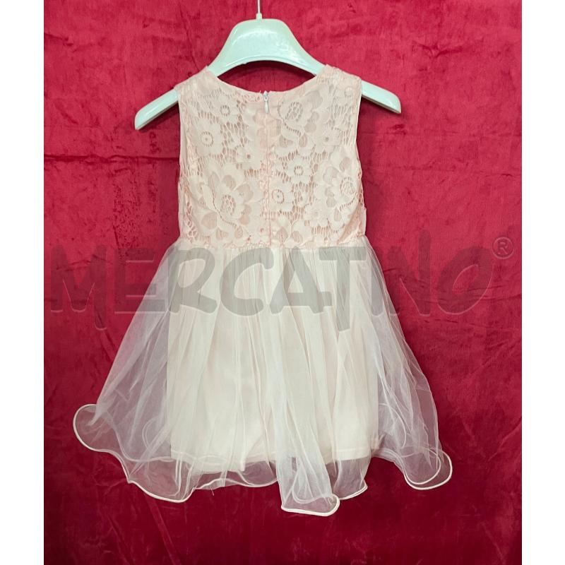VESTITO BAMBINA ROSA ELEGANTE  | Mercatino dell'Usato Brusciano 2