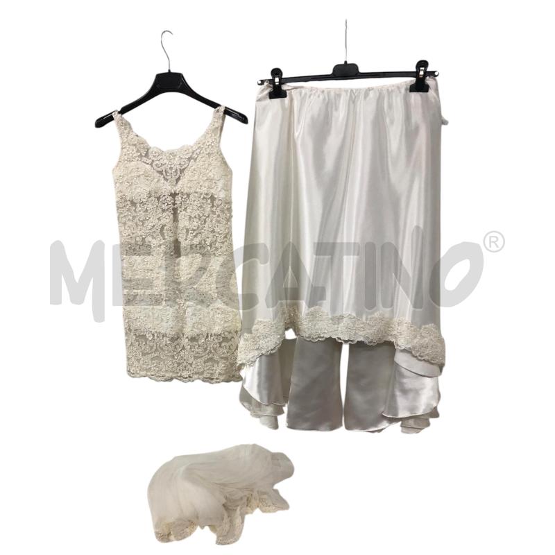 VESTITO COM UNIONE BIANCO  | Mercatino dell'Usato Brusciano 1