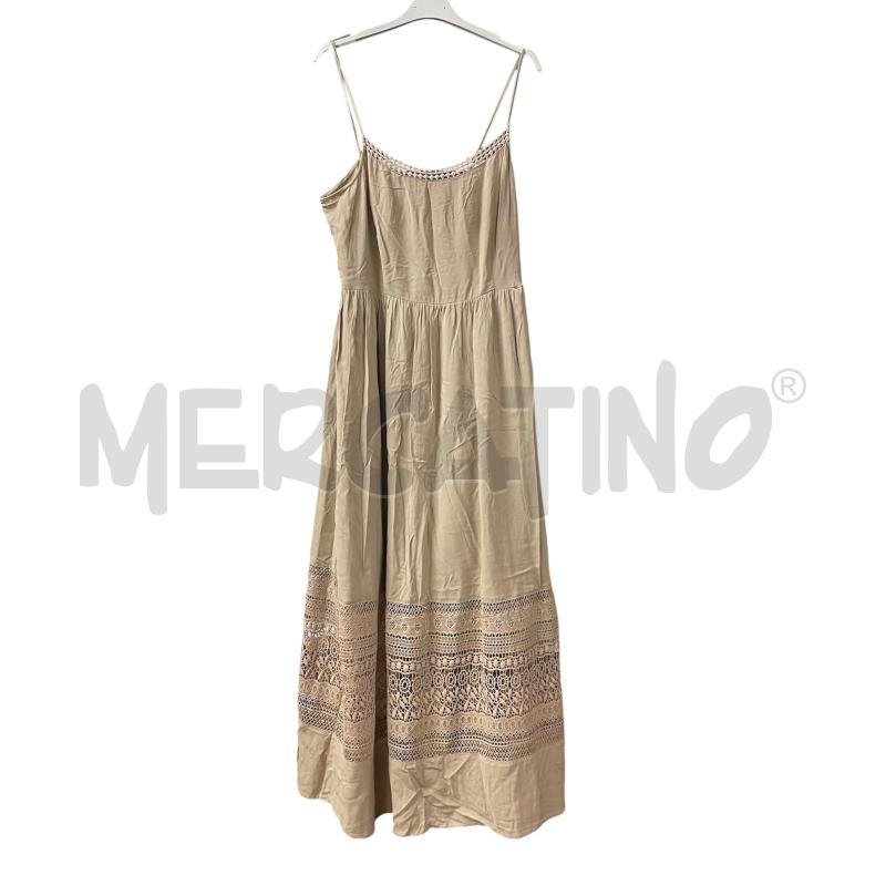 VESTITO DONNA BEIGE MOTIVI  | Mercatino dell'Usato Brusciano 1