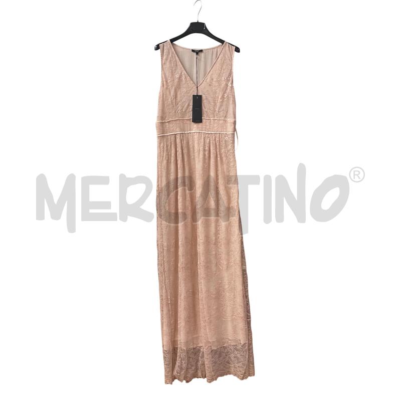 VESTITO DONNA LUNGO ROSA NUOVO KOCCA  | Mercatino dell'Usato Brusciano 1