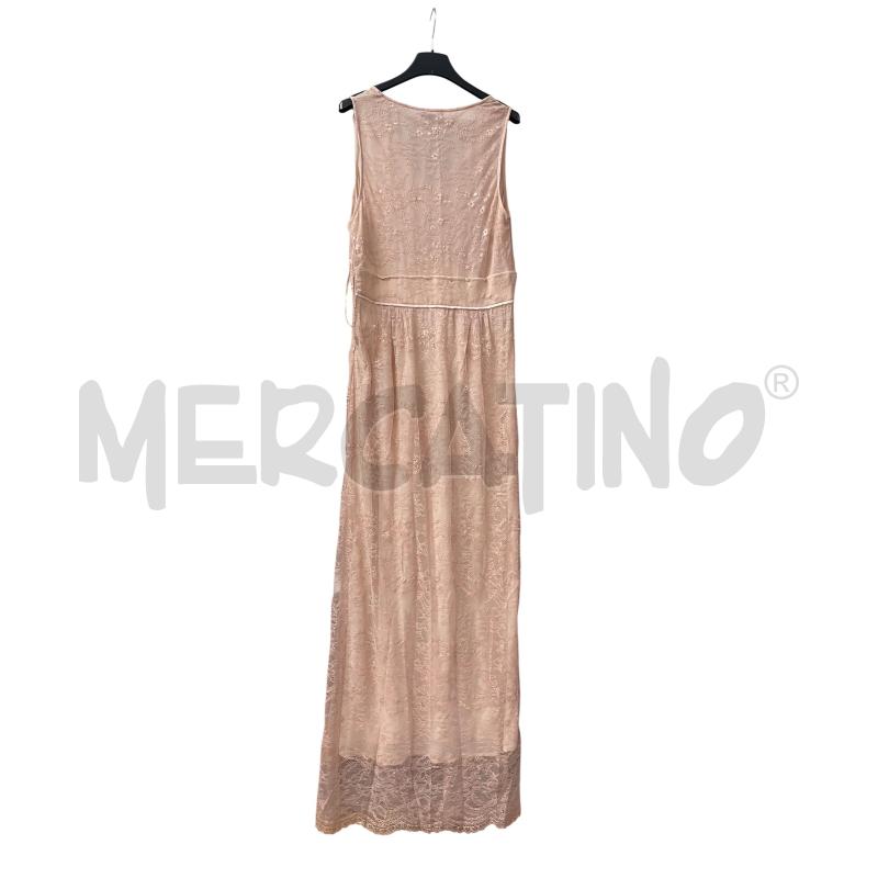 VESTITO DONNA LUNGO ROSA NUOVO KOCCA  | Mercatino dell'Usato Brusciano 2