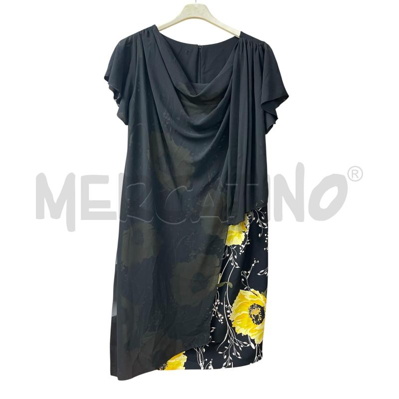 VESTITO DONNA NERO GIALLO  | Mercatino dell'Usato Brusciano 1