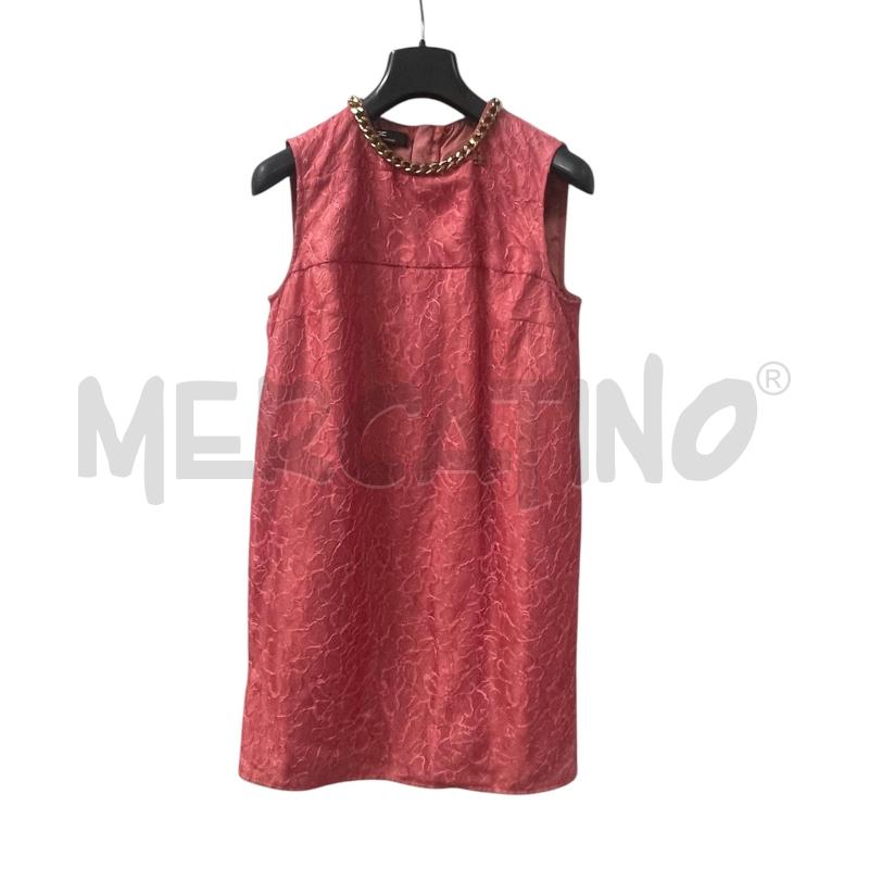 VESTITO DONNA ROSA MERLETTO ELISABETTA FRANCHI  | Mercatino dell'Usato Brusciano 1