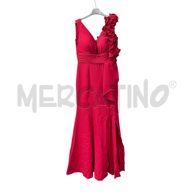 VESTITO DONNA ROSSO LUNGO  | Mercatino dell'Usato Brusciano 1