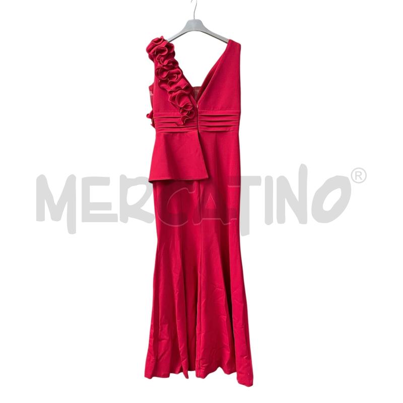 VESTITO DONNA ROSSO LUNGO  | Mercatino dell'Usato Brusciano 2