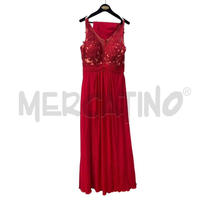 VESTITO ELEGANTE ROSSO  | Mercatino dell'Usato Brusciano 1
