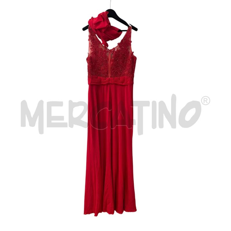 VESTITO ELEGANTE ROSSO  | Mercatino dell'Usato Brusciano 2
