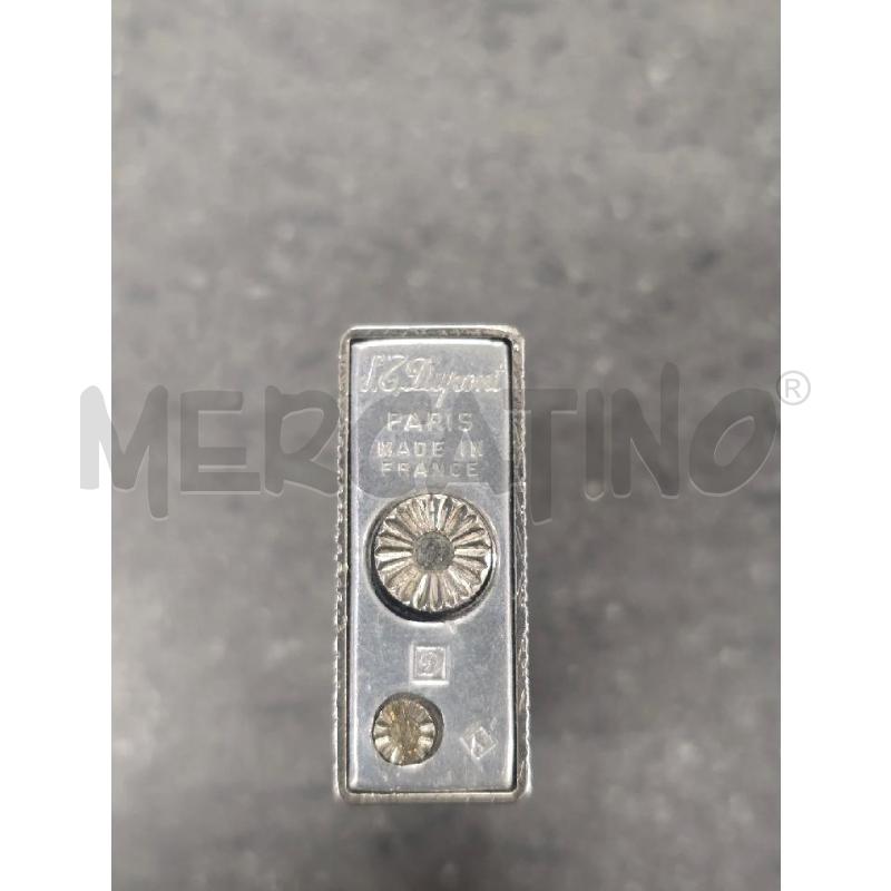 ACCENDINO DUPONT NON TESTATO SILVER | Mercatino dell'Usato Acerra 2