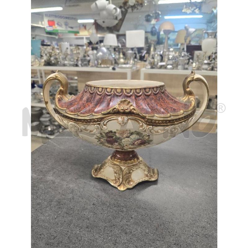 ALZATA BEIGE MARRONE FIORI 2 MANICI | Mercatino dell'Usato Acerra 1