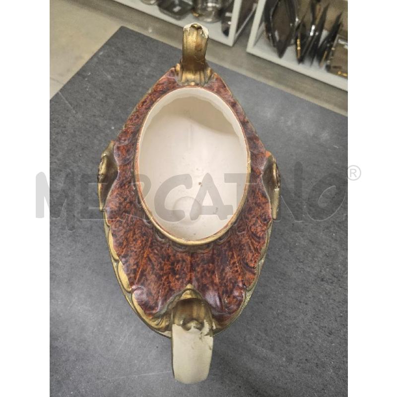 ALZATA BEIGE MARRONE FIORI 2 MANICI | Mercatino dell'Usato Acerra 2