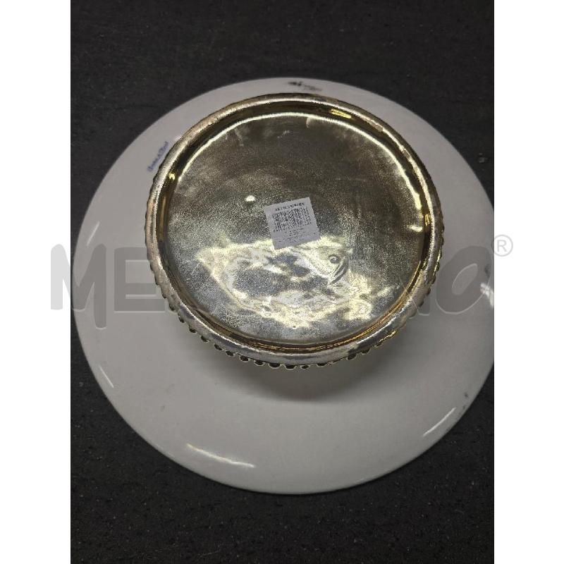 ALZATA GRANDE BASE DORATA FIGURA CORALLO | Mercatino dell'Usato Acerra 2