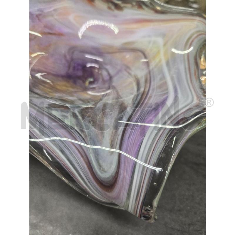 ALZATA GRANDE BASE TONDA VIOLA SFUMATURA | Mercatino dell'Usato Acerra 2