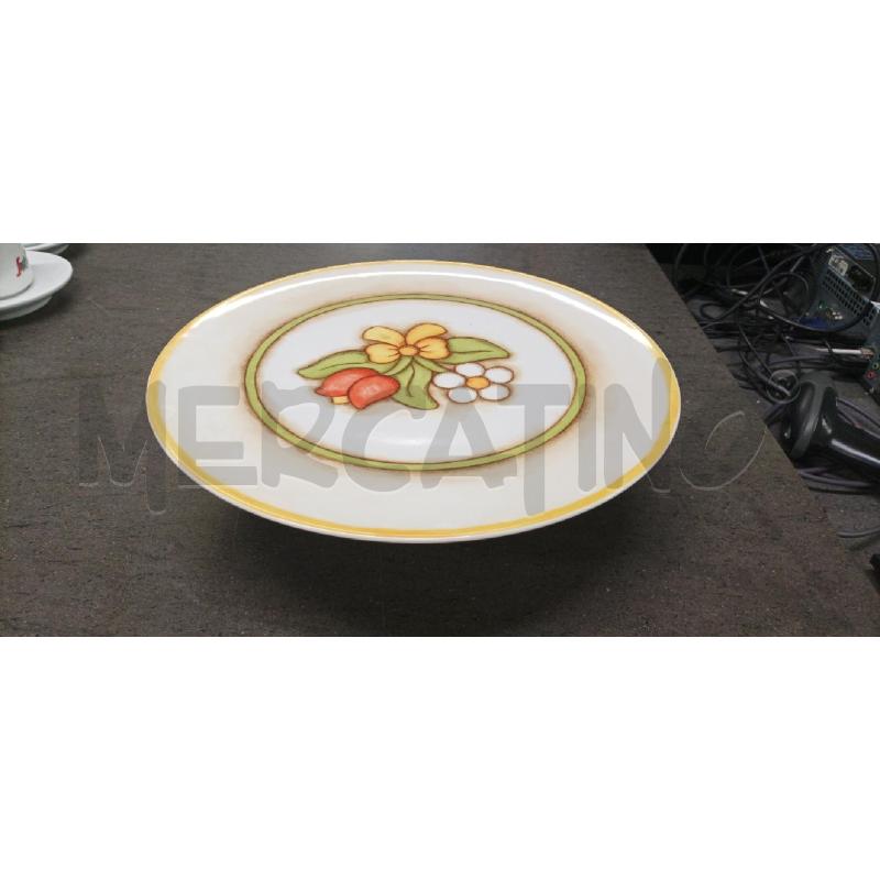 ALZATINA BEIGE DEC,. FIORI THUN | Mercatino dell'Usato Acerra 1