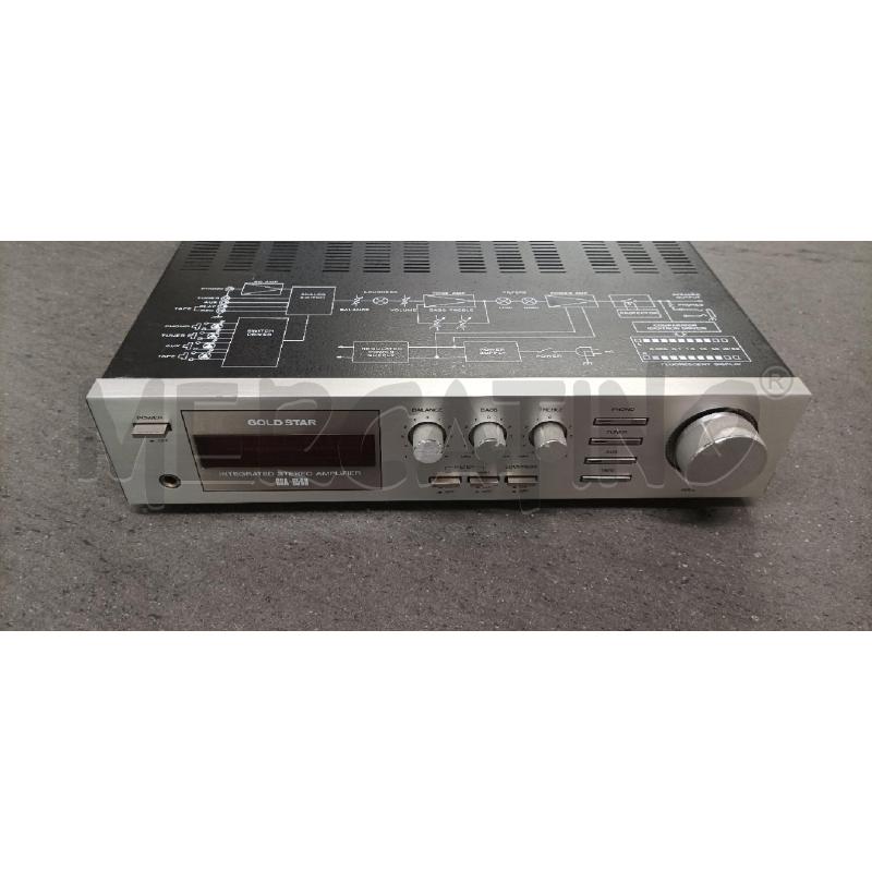AMPLIFICATORE STEREO GLOD STAR GRIGIO | Mercatino dell'Usato Acerra 1