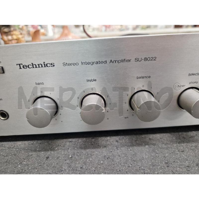 AMPLIFICATORE TECHNICS SU-8022 | Mercatino dell'Usato Acerra 2