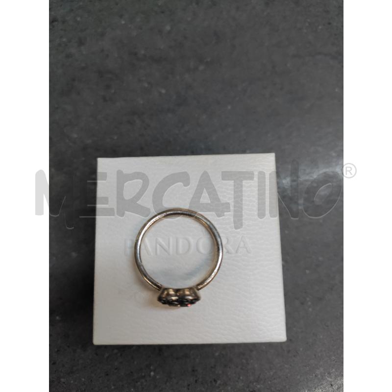 ANELLO DONNA PANDORA CUORE BIANCO | Mercatino dell'Usato Acerra 2