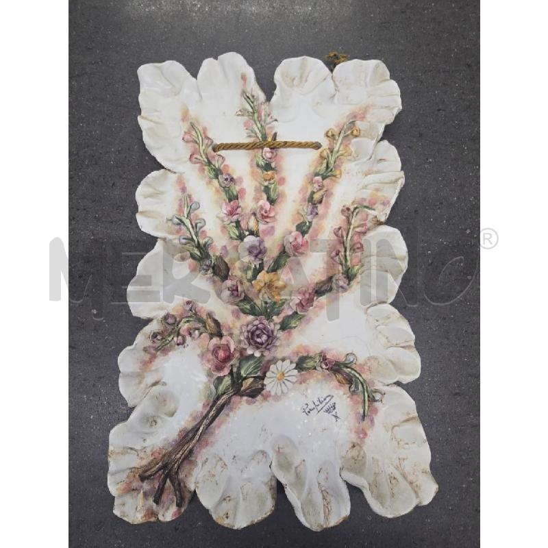 APPENDINO BIANCO FIORI VIOLA  | Mercatino dell'Usato Acerra 1