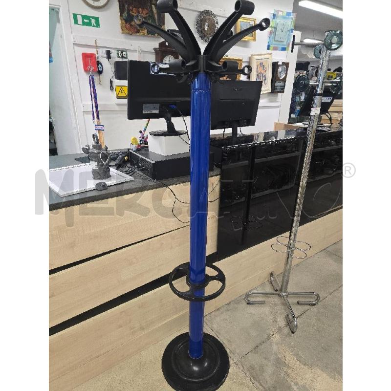 APPENDI ABITI BLU NERO CON PORTA OMBRELLI | Mercatino dell'Usato Acerra 1
