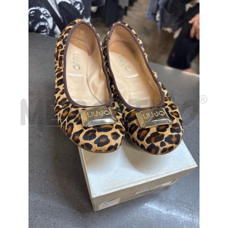 BALLERINA LIUJO LEOPARDATO MARRONE | Mercatino dell'Usato Acerra 1