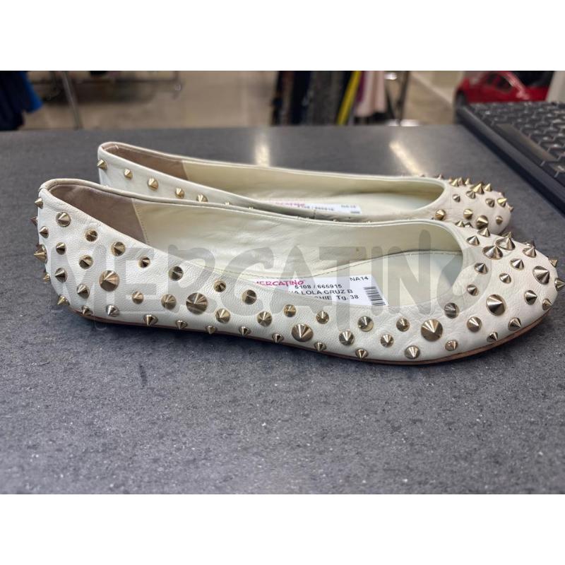 BALLERINA LOLA CRUZ BEIGE CON BORCHIE | Mercatino dell'Usato Acerra 1