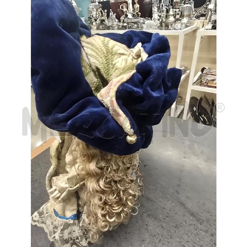 BAMBOLA VESTITO BEIGE CAPPELLO BLU | Mercatino dell'Usato Acerra 3
