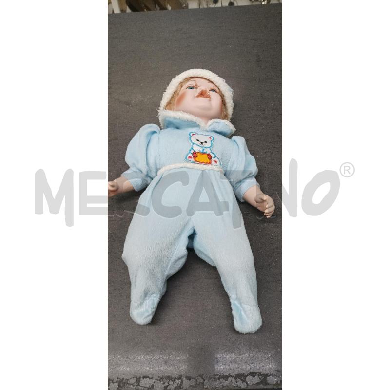 BAMBOLA VESTITO CELESTE | Mercatino dell'Usato Acerra 1