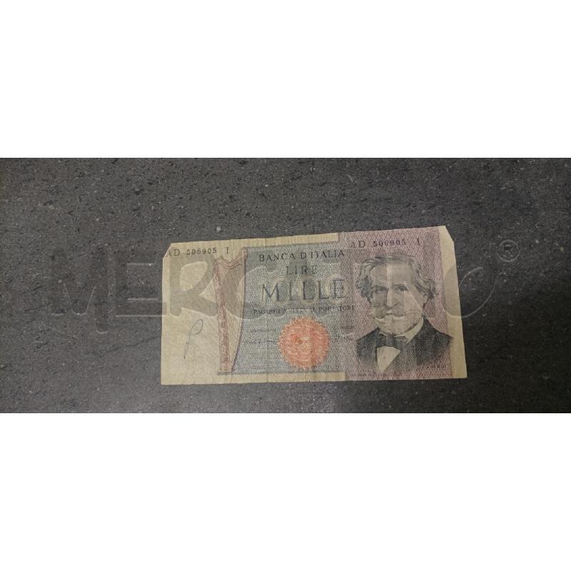 BANCONOTA 1000 LIRE | Mercatino dell'Usato Acerra 1