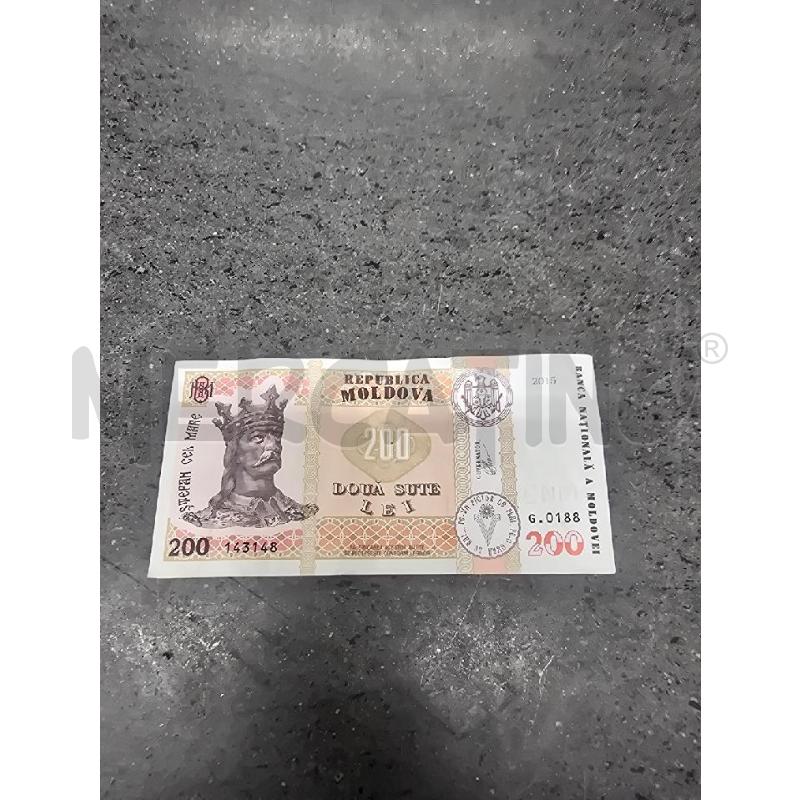 BANCONOTA 200 MOLDAVA | Mercatino dell'Usato Acerra 1