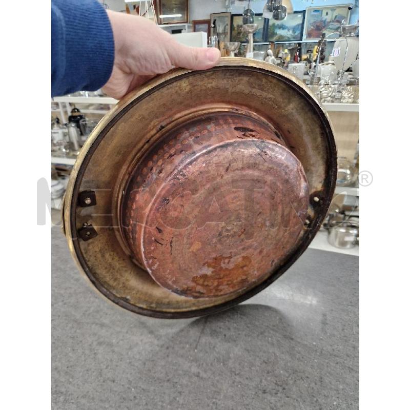 BASE BRACIERE DORATA RAMATA  | Mercatino dell'Usato Acerra 2