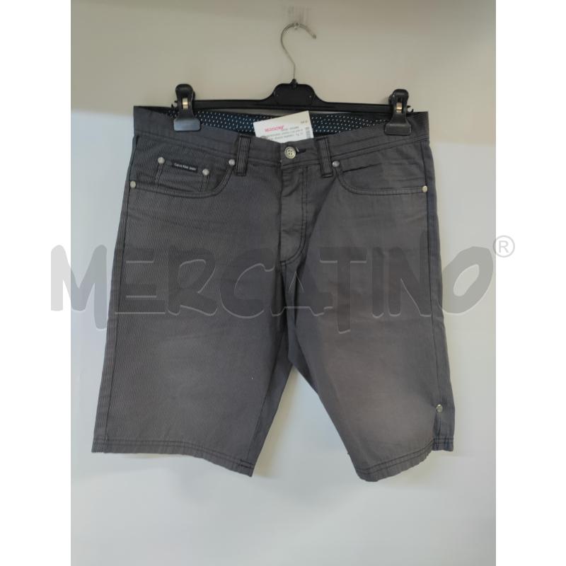 BERMUDA UOMO CALVIN KLEIN JEANS MARRONE BLU RIGATO | Mercatino dell'Usato Acerra 1