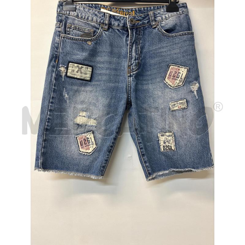 BERMUDA UOMO DESIGUAL DENIM | Mercatino dell'Usato Acerra 1