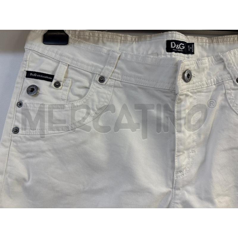 BERMUDA UOMO D&G BIANCO  | Mercatino dell'Usato Acerra 2