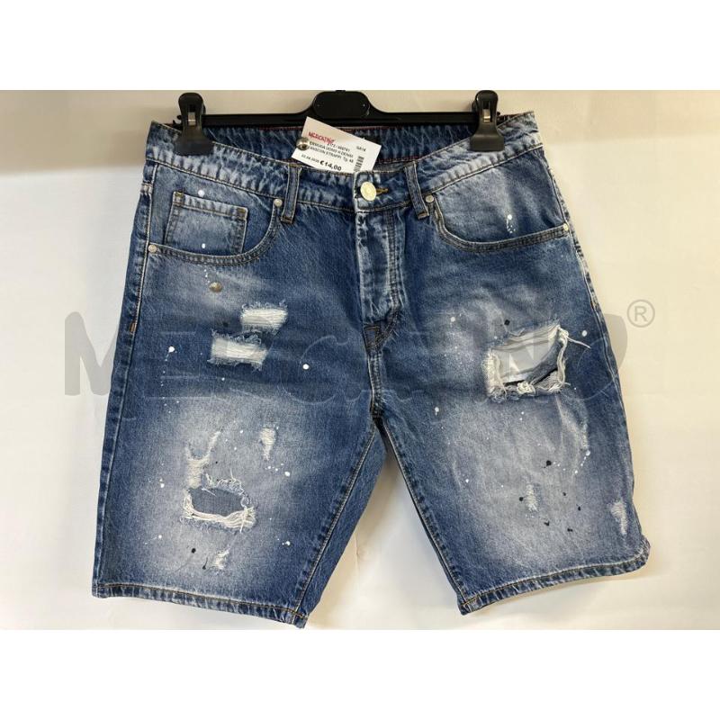 BERMUDA UOMO H DENIM JEANSCON STRAPPI | Mercatino dell'Usato Acerra 1