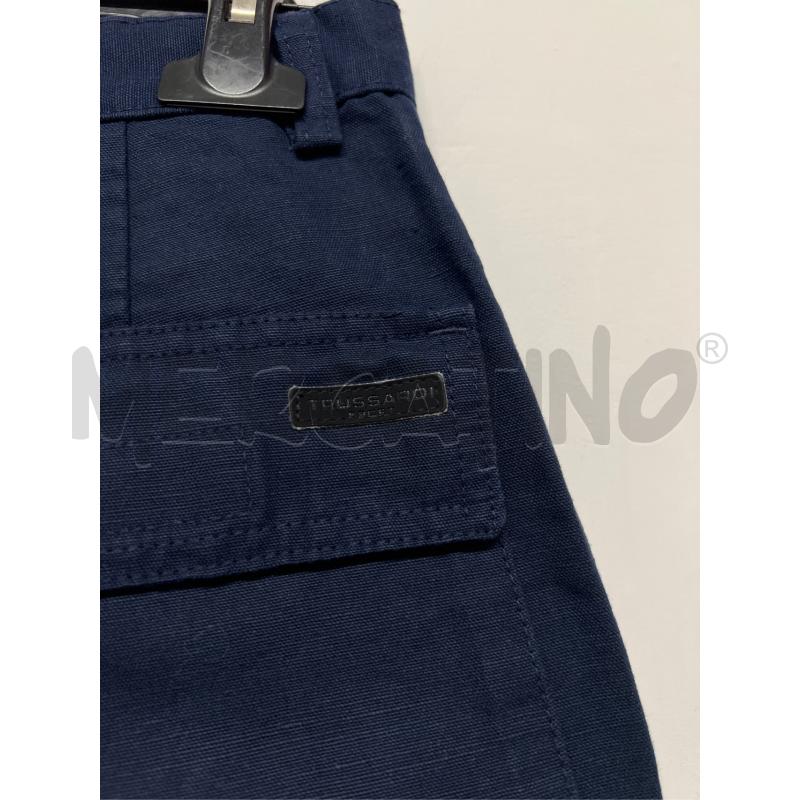 BERMUDA UOMO TRUSSARDI SPORT BLU | Mercatino dell'Usato Acerra